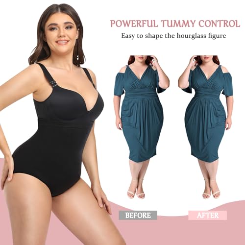 High Waisted Shapewear for Women Tummy Control Underwear Seamless Comfort Slimming Briefs Panty4