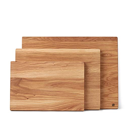 Edeldings Snijplank hout van hoogwaardig eikenhout | geolied, groot 30 х 20 cm | massief hout keukenplank uit Europa… - Image 6