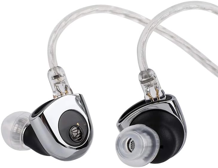 TWISTURA D-Major Earphone 10mm Dual-Chamber Dual-Magnetic Dynamic IEMs HiFi Earphone with 0.78 2pin Detachable Cable (Without mic)