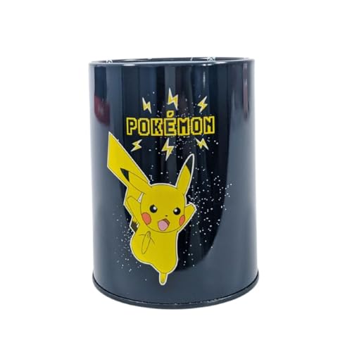 My sweety pop – Pot a crayon pour enfant garcon pokemon – Ecole – Maternelle – Primaire – Rangement fournitures scolaires – 10cm – Idée cadeau