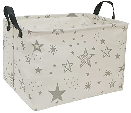 ACMUUNI Rectangle Gift Shelf Nursery Storage Basket Laundry Hamper Storage Box and Bins for Home Clothes with Handles