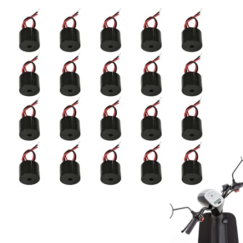 Lot de 20 Buzzer électronique 3-12V 85dB pour Jouets électroniques - ABS Durable - Fréquence de...