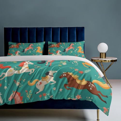 Housse de couette 220x240 en microfibre douce avec fermeture éclair pratique - 8
