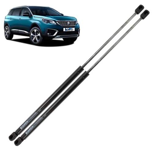 Vérins à gaz de hayon arrière pour Peugeot 5008 II de 2017 à 2024 - 455N 664mm