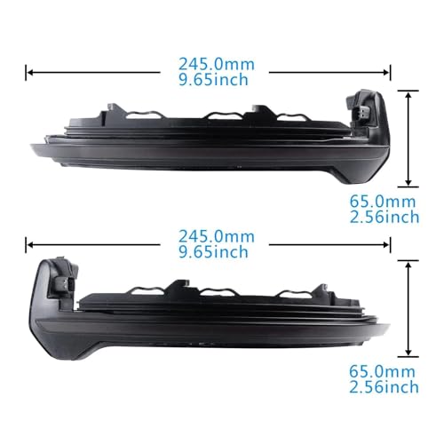 Clignotants dynamiques à LED rétroviseurs extérieurs Audi TT 2015-2021 - 3