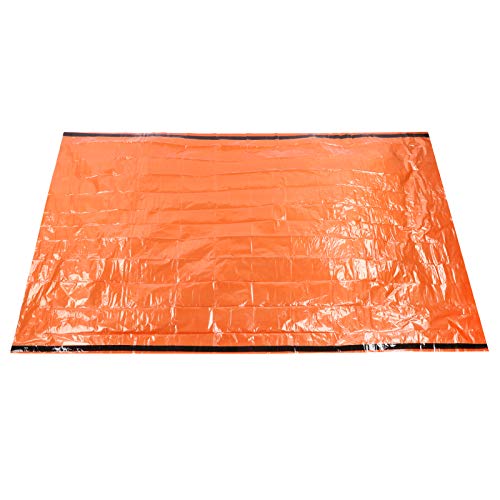 Tente de camping d'urgence, tente imperméable de parasol portable pliable pour les situations d'urgence (Orange) Cover