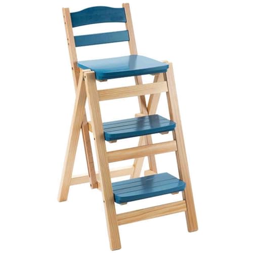 Silla escalera plegable para solucionar la falta de espacio en el hogar 2