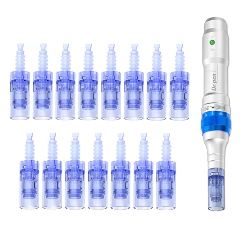 Cartouches d’Aiguilles 36 Pin pour Dr.pen Ultima A6, Cartouches Jetables Authentiques de Microneedling, Accessoires de Remplacement Officiels Beauté (36 Pin, Lot de 15) Cartouches d’Aiguilles 36 Pin pour Dr.pen Ultima A6, Cartouches Jetables Authentiques de Microneedling, Accessoires de Remplacement Officiels Beauté (36 Pin, Lot de 15)