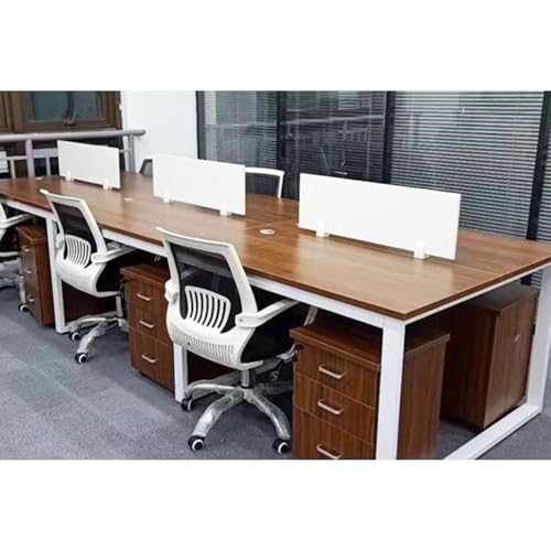 Poste de travail de table isolé grâce à la cloison de bureau - 6