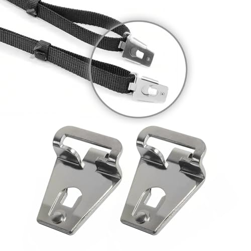 Sujetadores de correa de acero para cámaras RB67 RZ67 con conectores de clips resistentes 2