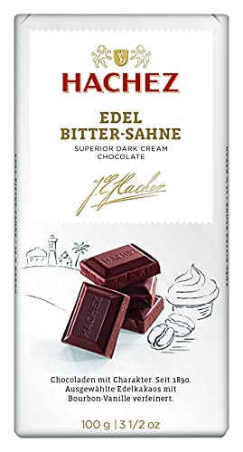 Hachez Edel Tafel - Edel Bitter-Sahne (1 x 100 g)