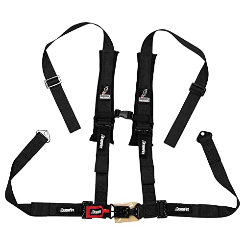 Dragonfire Racing 4-Point H-Style Safety Harness w/Sternum Clip 2