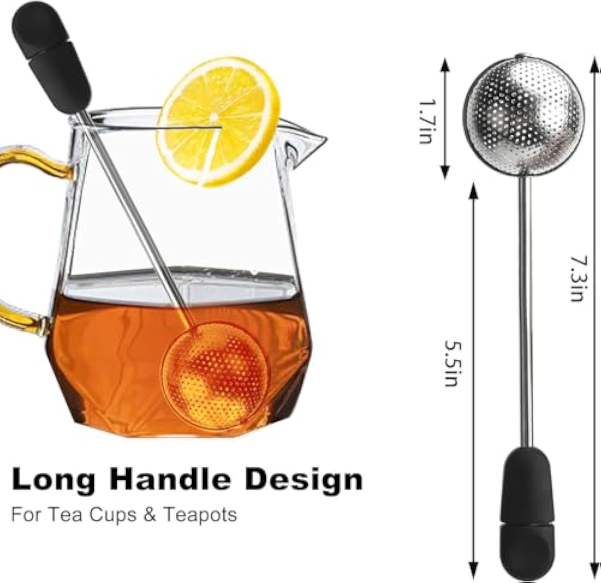 Rotary Tea Separator Filter Spoon, Multi-Purpose