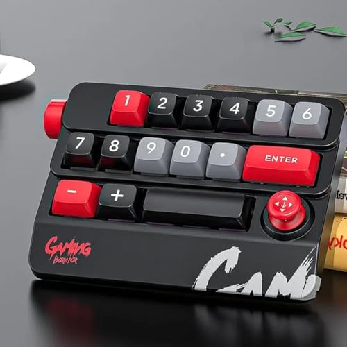 Spaseeba MINI KEYBOARD-1 Rocker Knob Programmable Macro Custom Keyboard Rgb 17 Key Mini Button Numeric Gaming Keypad Mechanical Macropad Numpad cover