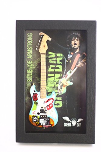RGM8810 Billie Joe Armstrong Miniature Guitar in Shadowbox frame