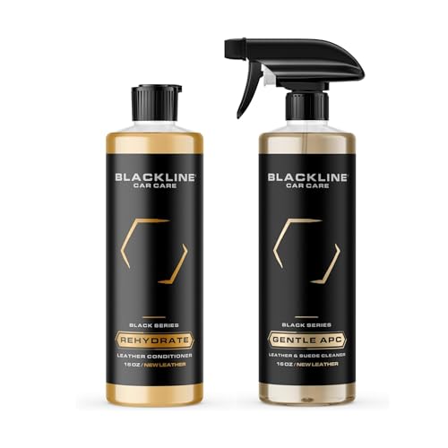 Blackline Leather Cleaner and Conditioner Care Kit...