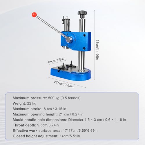 Arbor Press J03-0.5A Spring-Loaded Precision Press