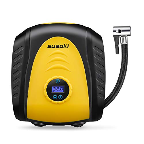 SUAOKI Arrêt Automatique Compresseur d'air Portable 150PSI...