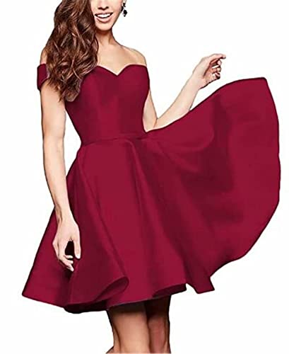 Retro 1950er Cocktail Partylkleider A-Linie Satin Ballkleid Abendkleid...