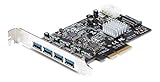 StarTech.com 4 Port USB 3.1 PCI-e Card - 10Gbps - 4X USB w/Two Dedicated Channels - PCI Express Expansion Card/Adapter (PEXUSB314A2V)