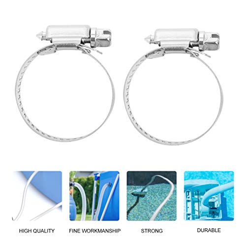 NICEXMAS Mangueira de Piscina SubstituiÃ§Ã£o de Filtro de Bomba Mangueira FlexÃ­vel Com 2 BraÃ§adeir