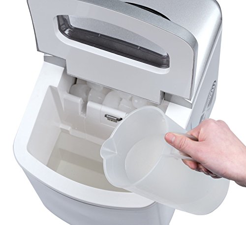 Eiswürfelbereiter • Eiswürfelmaschine • Ice Maker • 12 kg / 24 h • 1 kompakte Würfelgröße • Zubereitung in 6-13 min • 1… – Bild 6