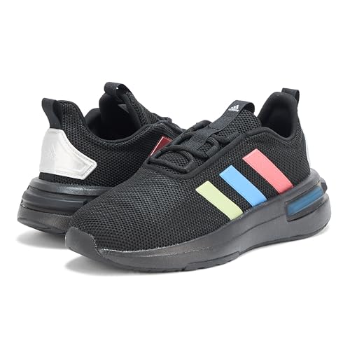 adidas Racer TR23 Sneaker, Black/Silver Metallic/Black, 2.5 US Unisex Little Kid3