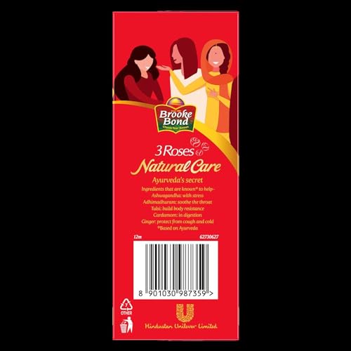 Image of 3 Roses Natural Care Tea|| with 5 Ayurvedic Ingredients|| 500 g (Pack of 2)