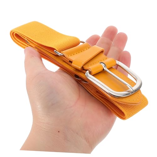 BESPORTBLE Boy Girl Adjustable Baseball Belt Elastic Softball Belt for Boys Girls Vibrant Sports Accessory for Youth Baseball and Softball Uniforms for Active Play3
