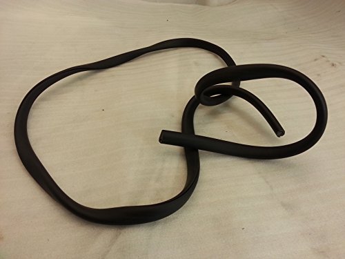 PROFILO bordo SCUDO in gomma nero