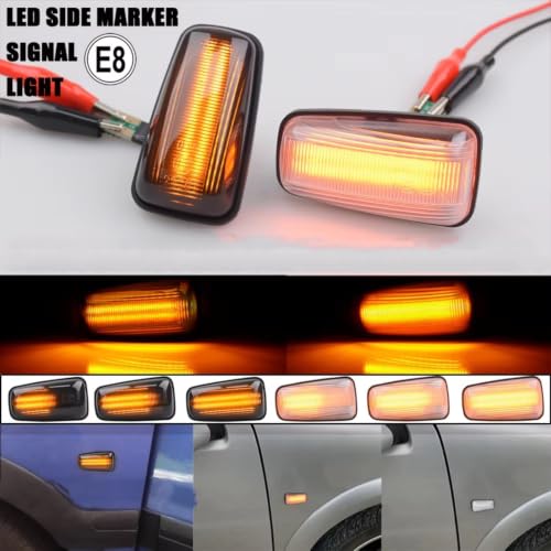Intermitente lateral dinámico luz marcador compatible con Citroen Berlingo Jumpy 5