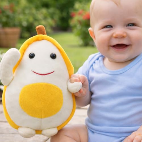 Image of GOLDENHUB Soft Toy Avocado Size - 20 CM Colour - Brown