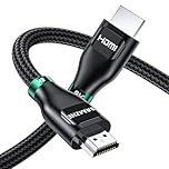 HDMI 2.1 Cable 10K 8K 4K 1440P@240/165/144/120Hz eARC HDR Ultra High Speed 48Gbps HDCP 2.3 Dolby Atmos Vision Compatible with PS5/4 Xbox Series S/X Soundbar TV Gaming Monitor Laptop PC DVD (1M)