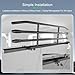 xipoqix Dog Car Barrier Compatible with 2025 Toyota 4Runner Trunk Cargo Pet Barrier Carbon Steel Pet Divider Gate Replacement for 2025 Toyota 4Runner Accessories