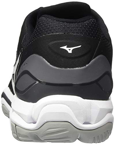 Mizuno Women\'s Handball Shoe, Black White Ebony, 9