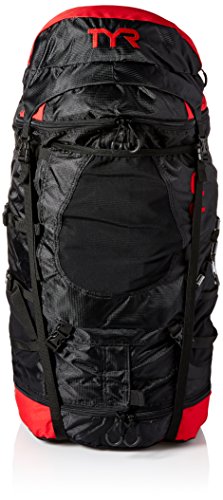 TYR Elite Convoy Transition Bag: Black/Red