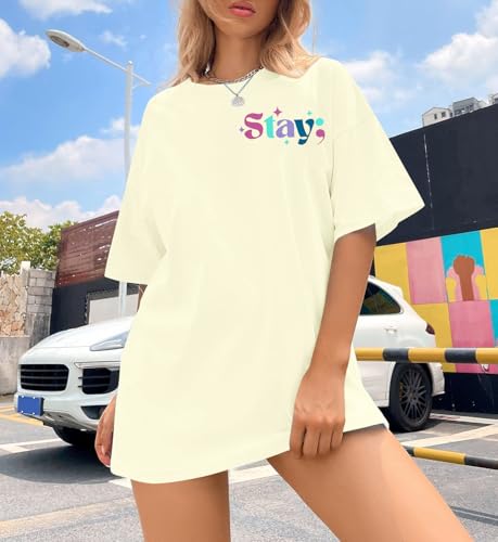 FASHGL Mental Health Matters Shirt Women 988 Suicide Prevention T-Shirt Funny Therapist Psychologist Tee Tops3