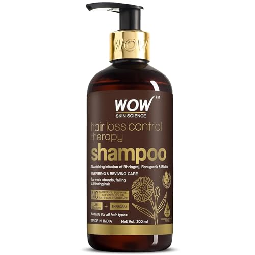 WOW Skin Science Hair Loss Control Therapy Shampoo - 300 Ml, 0.39...