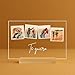 Cristal Plaque Lamparas Personalizadas con 4 Fotos y Mensaje Imagen de Cristal Plaque Lamparas Personalizadas con 4 Fotos y Mensaje