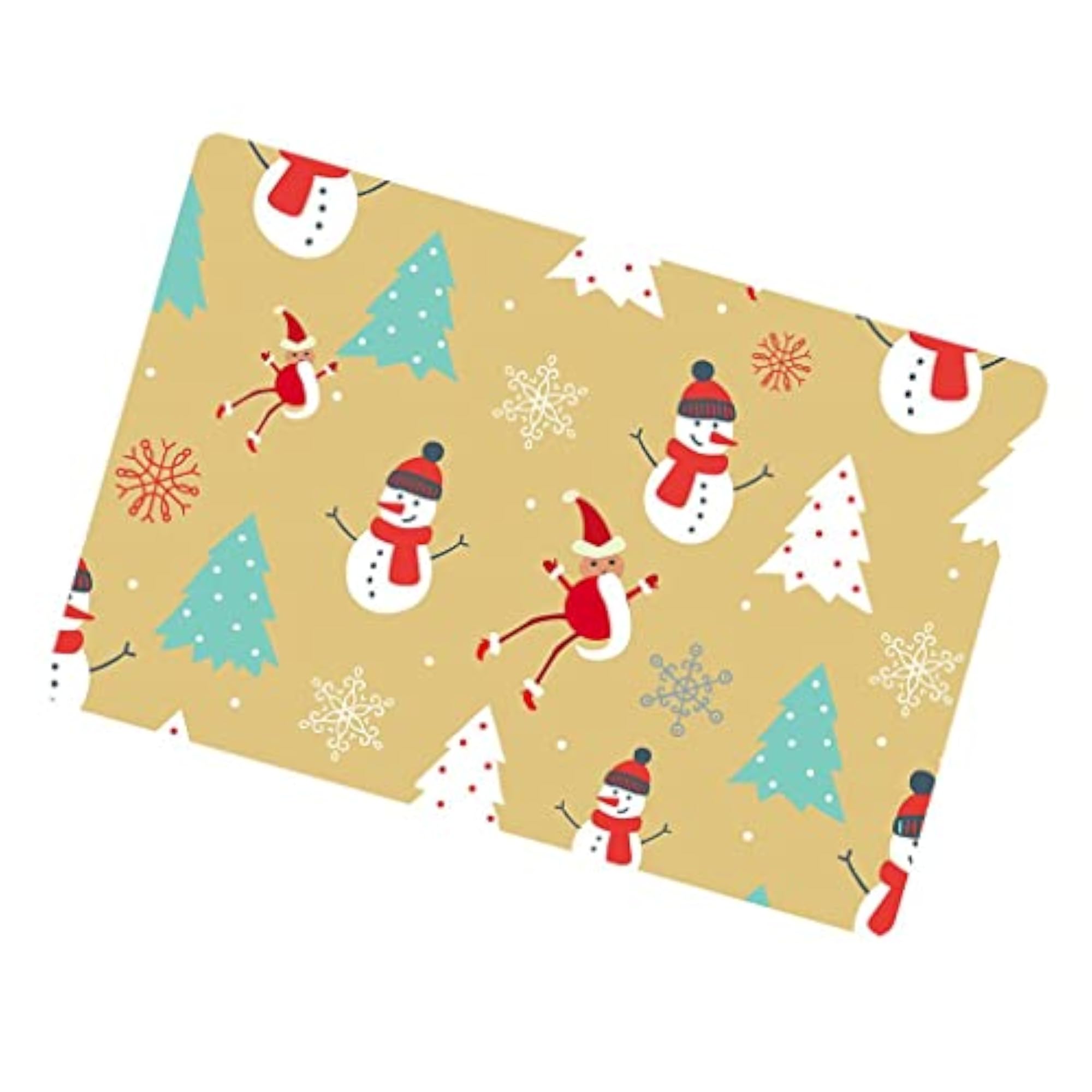 Nonslip Bathroom Mat, Rubber Floor Carpet, Christmas Decor
