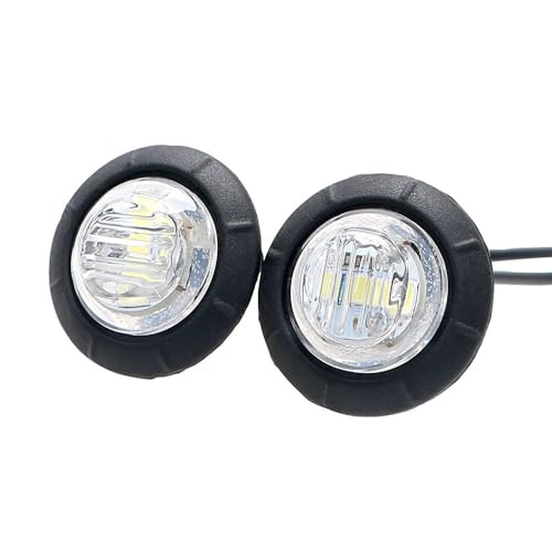 Luces señal freno motocicleta 12V indicador trasero posición lateral camión remolque