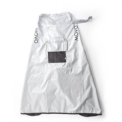 Movo Crc03 Extra-Long Camera Rain Coat Rain Cover For Dslr Cameras, Lens, And Tripod (Metallic Gray) #TOP5