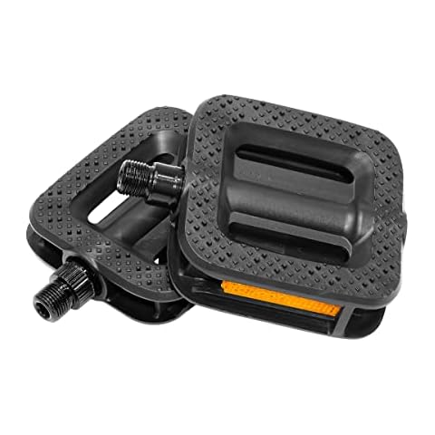 Himiway Bike Pedals 9/16" Lightweight Non-Slip Bicycle Platform Pedals Fits Most Adult Bikes Shock-Absorbing E-Bike Pedal with Reflectors Cycling Pedals Compatible for E-Bike, Urban Commute Bikes Cover