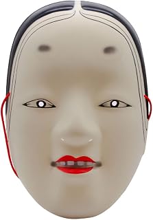 2023 Japanese Prajna Mask Classical Kabuki Noh Cosplay Masks Adult Halloween Party Costume PVC