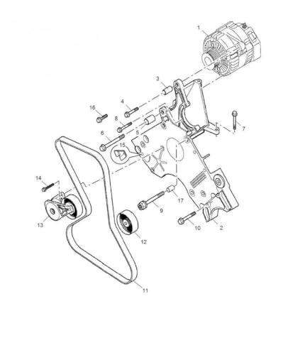 Galet Enrouleur Multi-V PQS101272 : Éliminez les Sifflements de Courroie MG 750 - 3