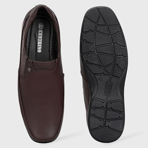 Image of Centrino Formal Shoe for Men | Soft Cushioned Insole for All-Day Comfort | Stylish & Elegant Design | Perfect for Office, Business Casual & Formal Attire 7672