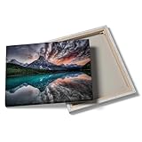 The Snowy Scenery of the Arctic large canvas prints with your photos Office artwork -8x12