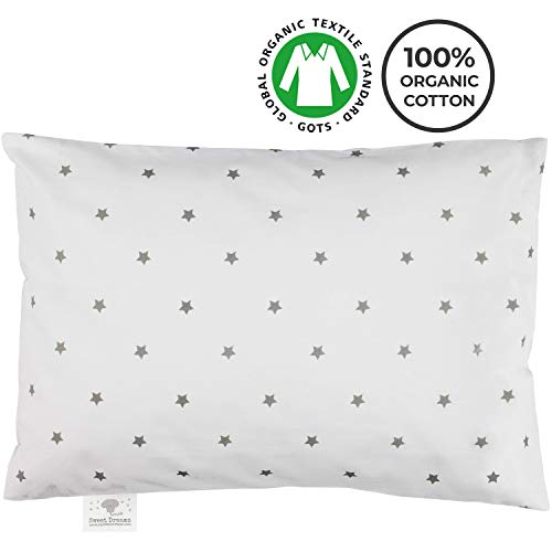 My Little North Star Toddler Pillowcase - 100% Organic Cotton - Hypoallergenic Super