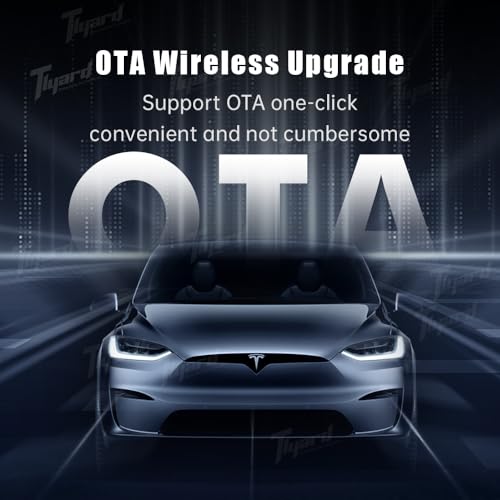 Image of Juniper Heads Up Display 8.9 inch for Tesla Model Y Juniper 2025 2026, Thin HUD CarPlay & Android Auto OTA Updates, No Block AC Vent Sync Autopilot Data HD (Juniper 25+)