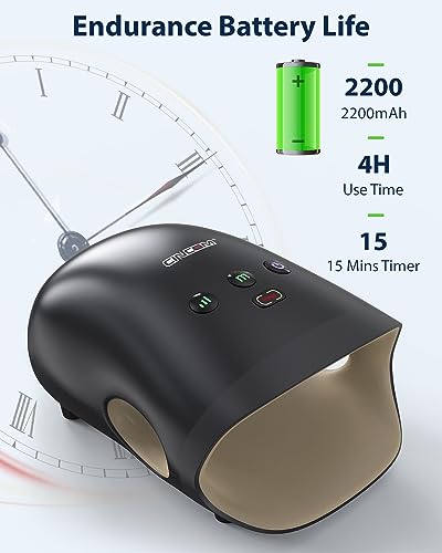 image for CINCOM Hand Massager - Cordless Hand Massager with Heat and Compressio